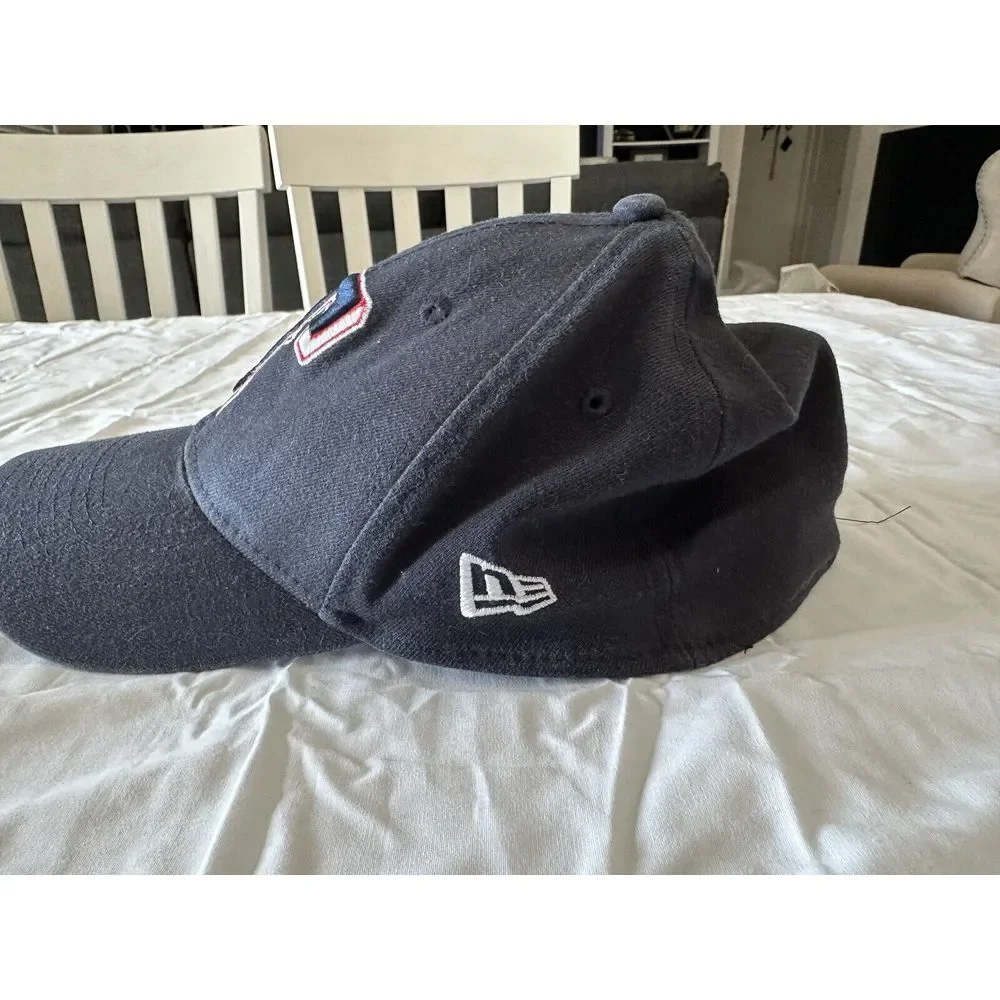 Texas Rangers Ball Cap 39Thirty Navy Blue New Era‎ Fitted Medium/Large